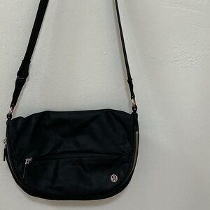 lululemon athletica festival Black Crossbody Bag